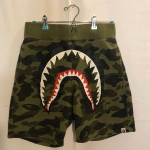Bape Shark Shorts